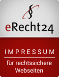 Logo eRecht24 für rechtssichere Webseiten